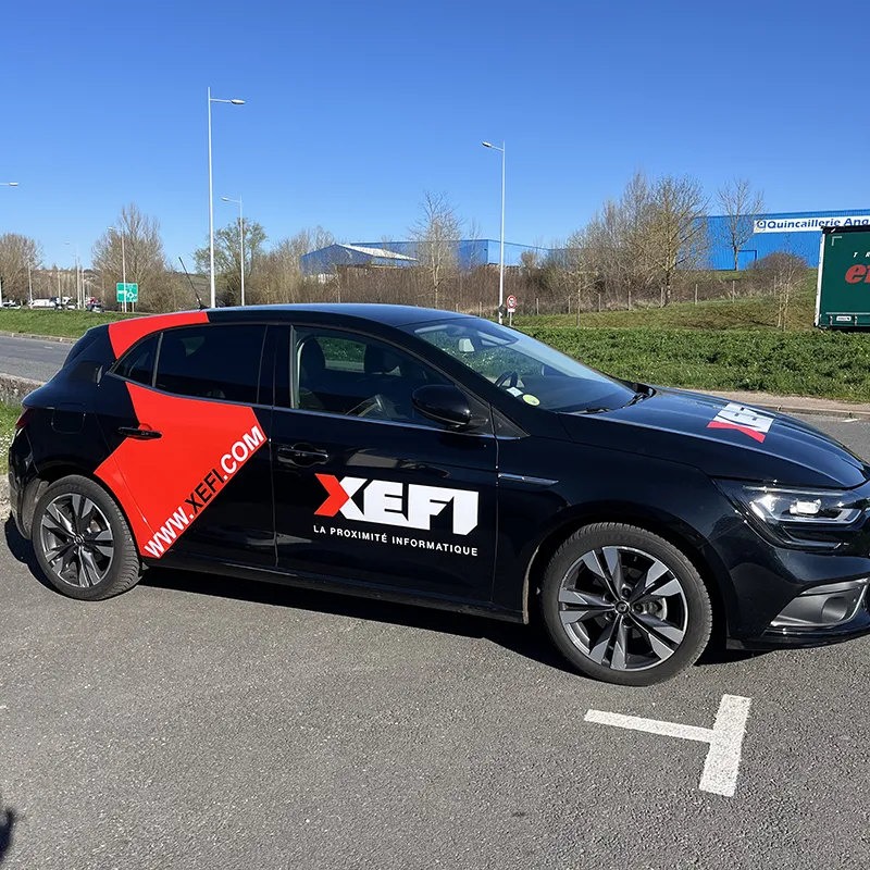 Flocage de véhicule de société pour communication professionnelle à Rodez